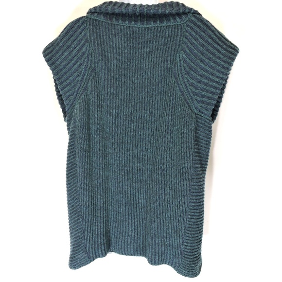 SEE BY CHLOE 🇮🇹 WOMEN'S GREEN ALPACA FASHION SWEATER - Picture 3 of 4